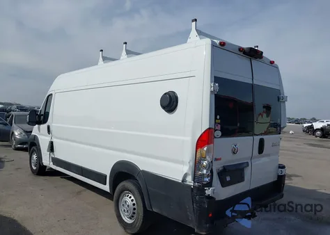 2024 Ram Promaster 3500 Cargo Van Tradesman High Roof 159 Wb Ext W/Pass Seat из США, поврежденный, VIN 3C6MRVJG5RE100834